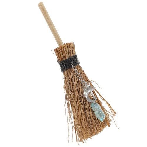 Halloween broom ornament - halloween,