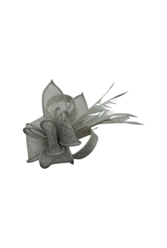 Ladies tilted flower sinamay - flower,
