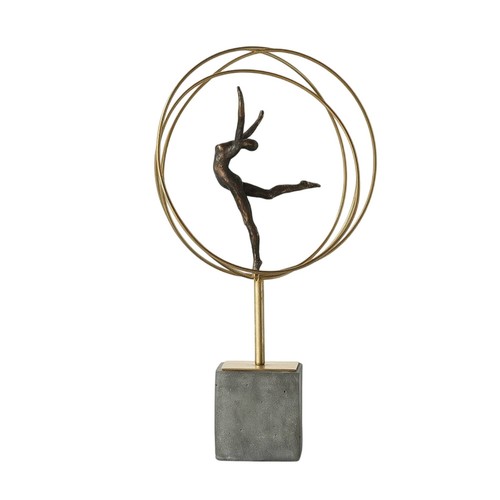 Gymnast figurine with - gymnast,