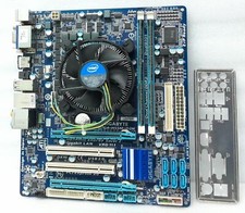 Gigabyte Motherboard Intel i3-540 With I/O Shield GA-H55M-D2H LGA1156 DDR3 MI...