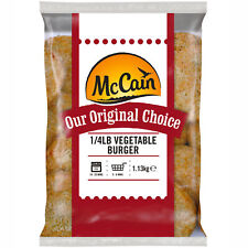 McCain Original Choice Vegetable Burgers | 30x113g | Free Delivery