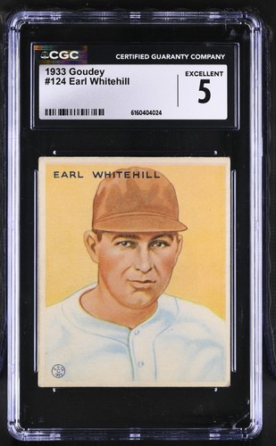 1933 goudey 124 earl - goudey,