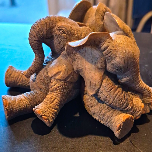 Tuskers elephant figurine - tuskers,