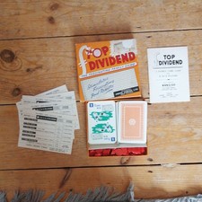 VINTAGE RETRO ANTIQUE 1920/30/40/50s TOP DIVIDEND JARVIS PORTER FAMILY FUN GAME