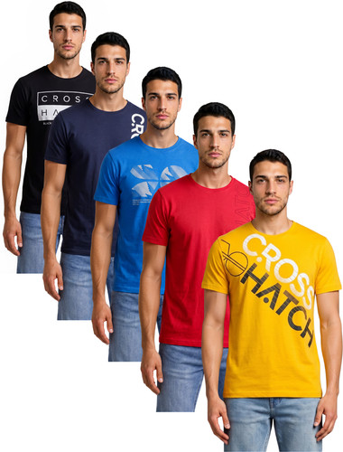 Crosshatch mens pack graphic - crosshatch,