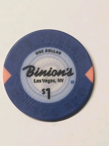 Chip from binion s casino - 1.00,