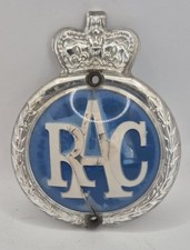 RAC VINTAGE CAR GRILLE BADGE.