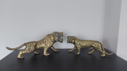 Vintage huge pair brass - of,