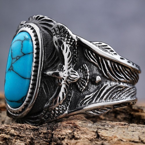 Vintage big turquoise - big,