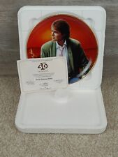 Cliff Richard Porcelain "On Reflection" Forty Glorious Years Plate 22 Carat Trim