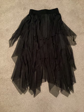 Black Newlook long skirt, size L (12/14) NWT, Gothic/Gypsy style
