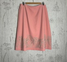 JACQUES VERT Occasions Knee Length Skirt Pastel Pink NWOT Summer Wedding