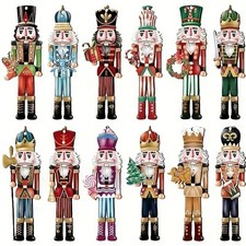 12 Pcs Nutcracker Soldiers