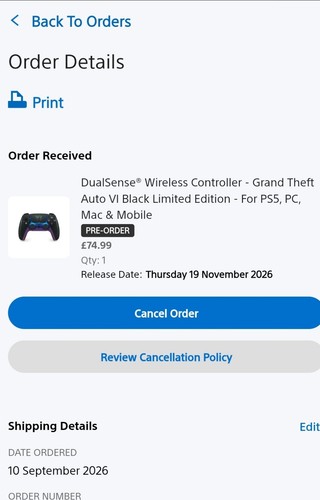 Pre order gta vi - ✅,