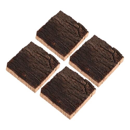 4pcs cork bark background for - cork,