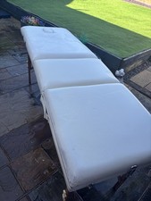 White Portable Folding Massage