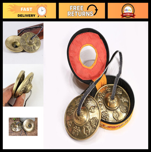 Handcrafted tibetan tingsha - tibetan,