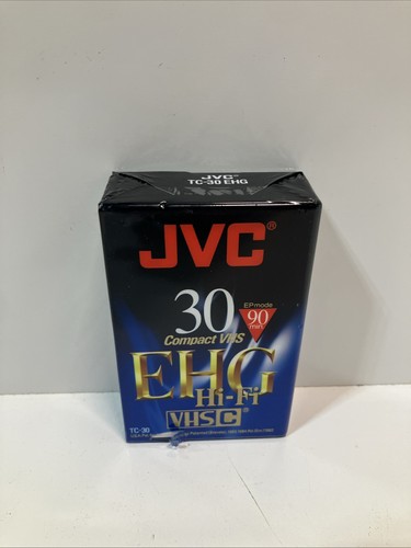 Jvc vhs ehg - hi‑fi, tc‑30