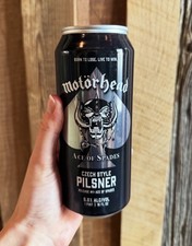 Motorhead Beer EMPTY CAN Ace