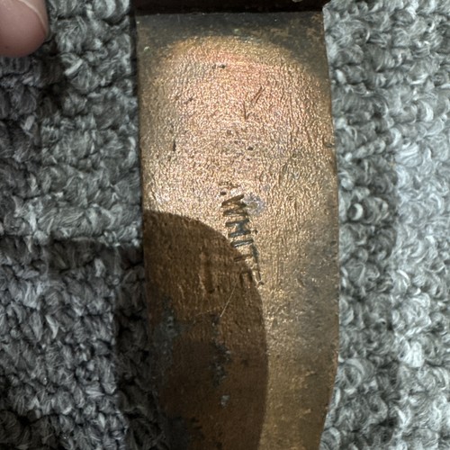 Antique hand forged solid - hand,
