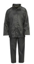 Water-Resistant Green Suit