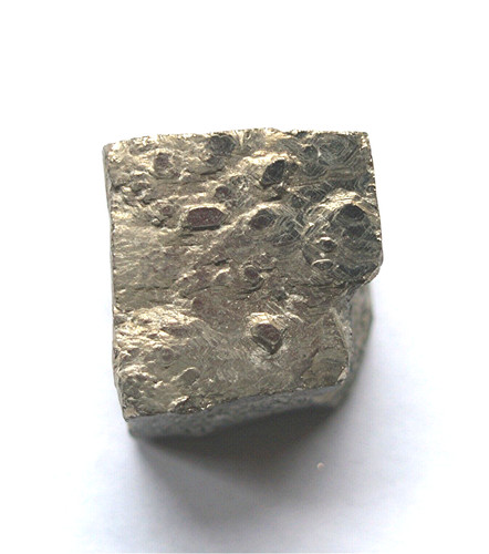 Iron pyrite cube large - iron,