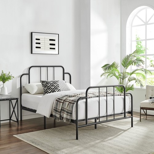 Jacques kingsize metal bed - kingsize,