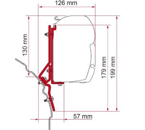 Fiamma motorhome f45 adapter - fiamma,