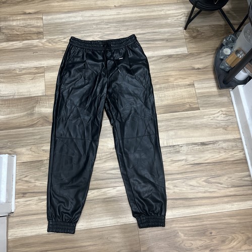 Women zara black faux - zara,