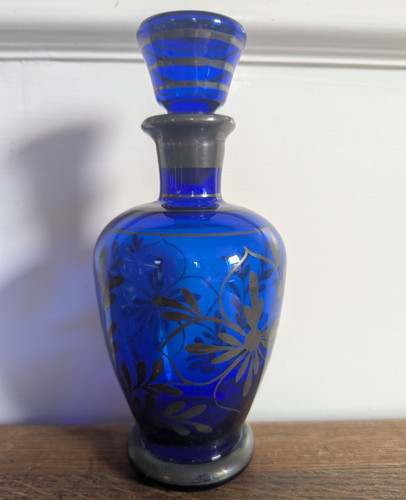 Vintage cobalt blue glass - vintage,