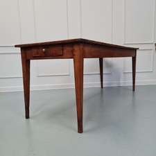 Antique French Cherry Wood Farmhouse Table c1840  2m long FREE DEL ENG/WALES