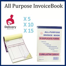 All Purpose Invoice Book-50
