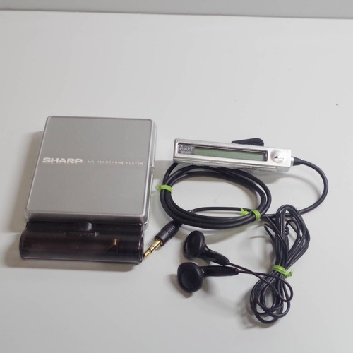 Sharp st600 silver minidisc - sharp, md-st600