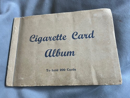 Cigarette card album bundle - cigarette,