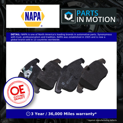 Brake pads set front - brake,