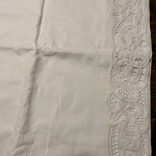 Antique pair crisp white - pair,