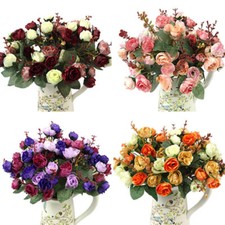 Artificial Flowers Silk Fake