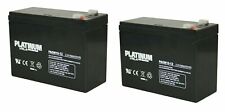 2 x 12V 10ah HIGH RATE Batteries Oset Spider 12.5 Racing Electric trials bike V