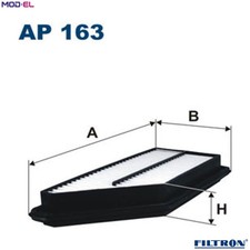 AIR FILTER AP 163 FOR HONDA