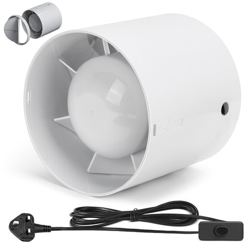 Inline extractor fan - 4'',