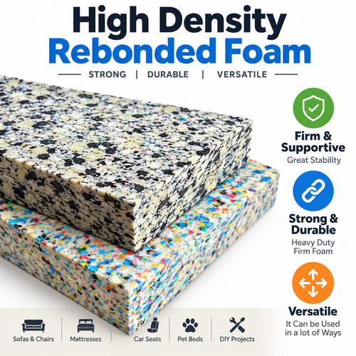 6lb extra firm recon foam - 6lb,