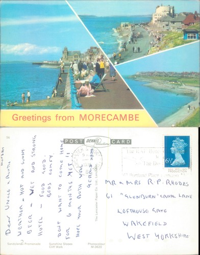 Morecambe seaside views