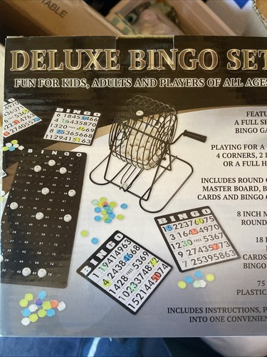 Bingo deluxe wire cage - deluxe,