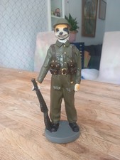 Soldier Meerkat Ornament Figure