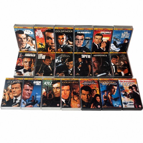 James bond vhs - james,
