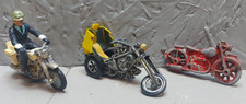 Vintage Motorcycle Models 3Pcs