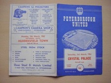 Peterborough United v Crystal