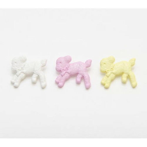 Lamb sheep button 20mm - sheep,