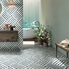 Cut Tile Sample: Art Deco