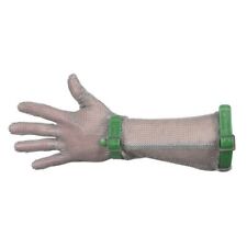 Manulatex GCM Chainmail Glove With Plastic Strap Long Cuff